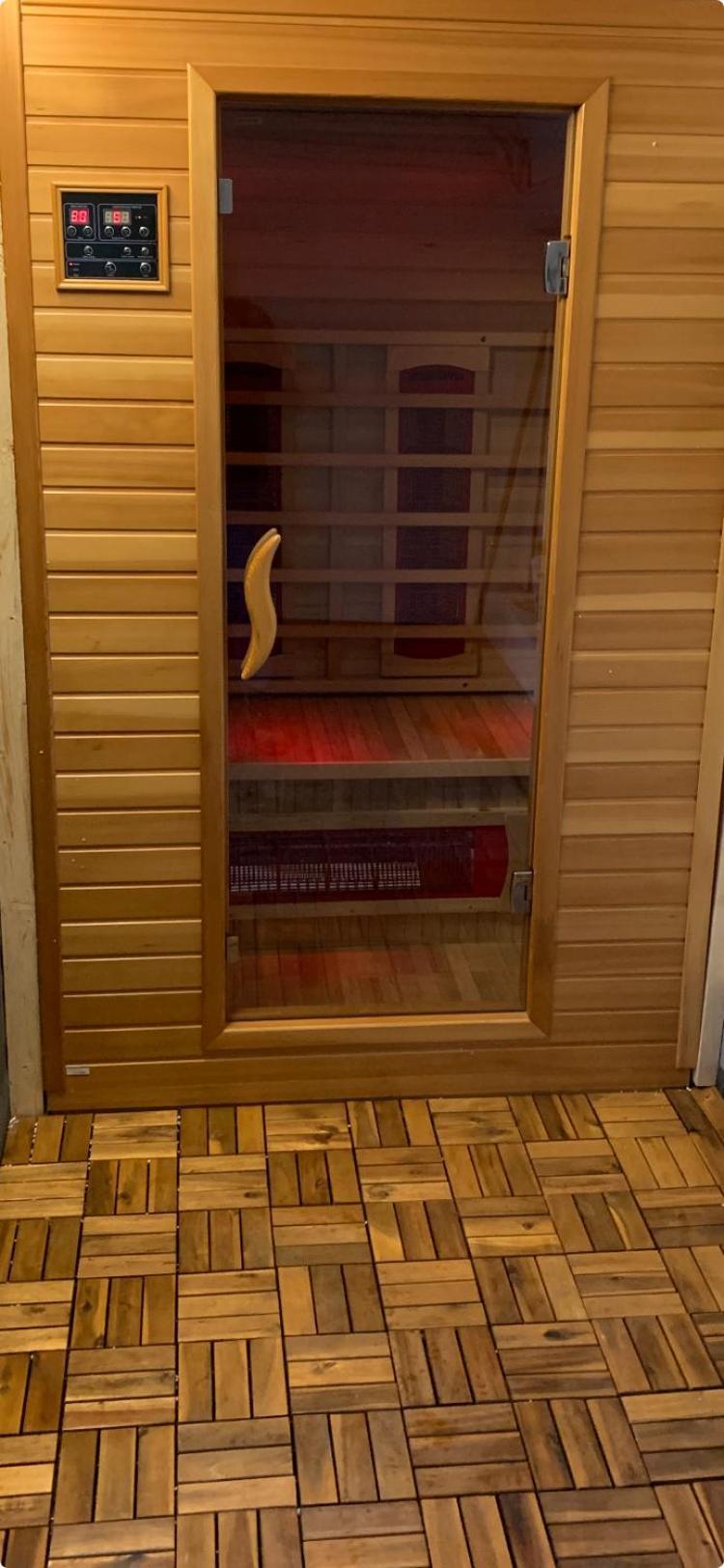 Bergische Idylle Mit Sauna 韦默尔斯基兴 外观 照片